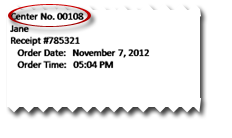 receipt example
